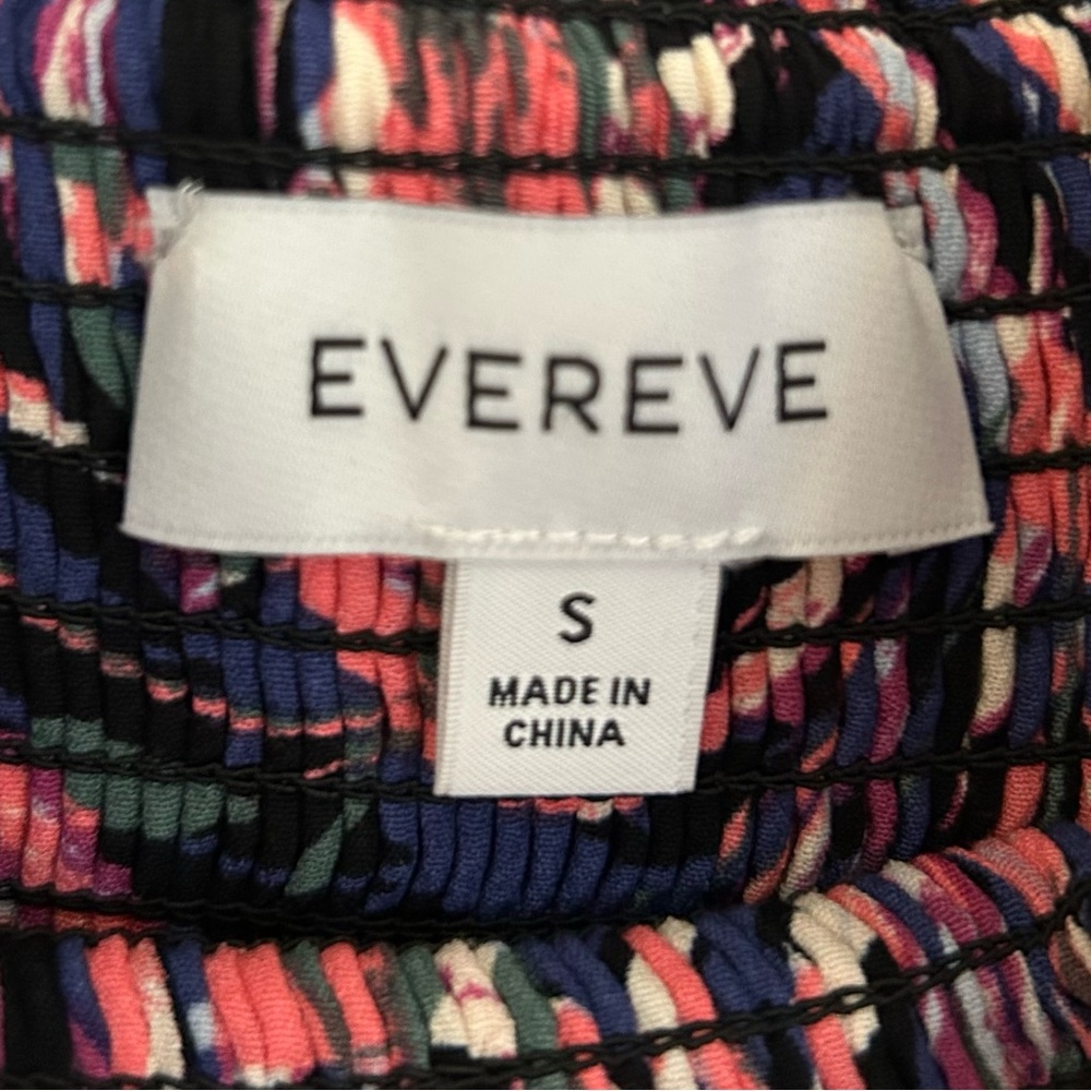 Evereve Hadley Strapless Maxi Dress Palm Print Size S - Picture 10 of 16
